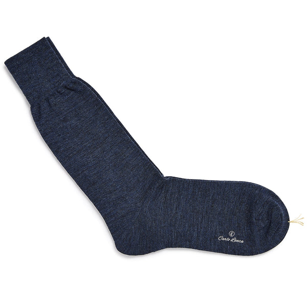 Meias de Lã Merino para Homens – Azzurro | Azul