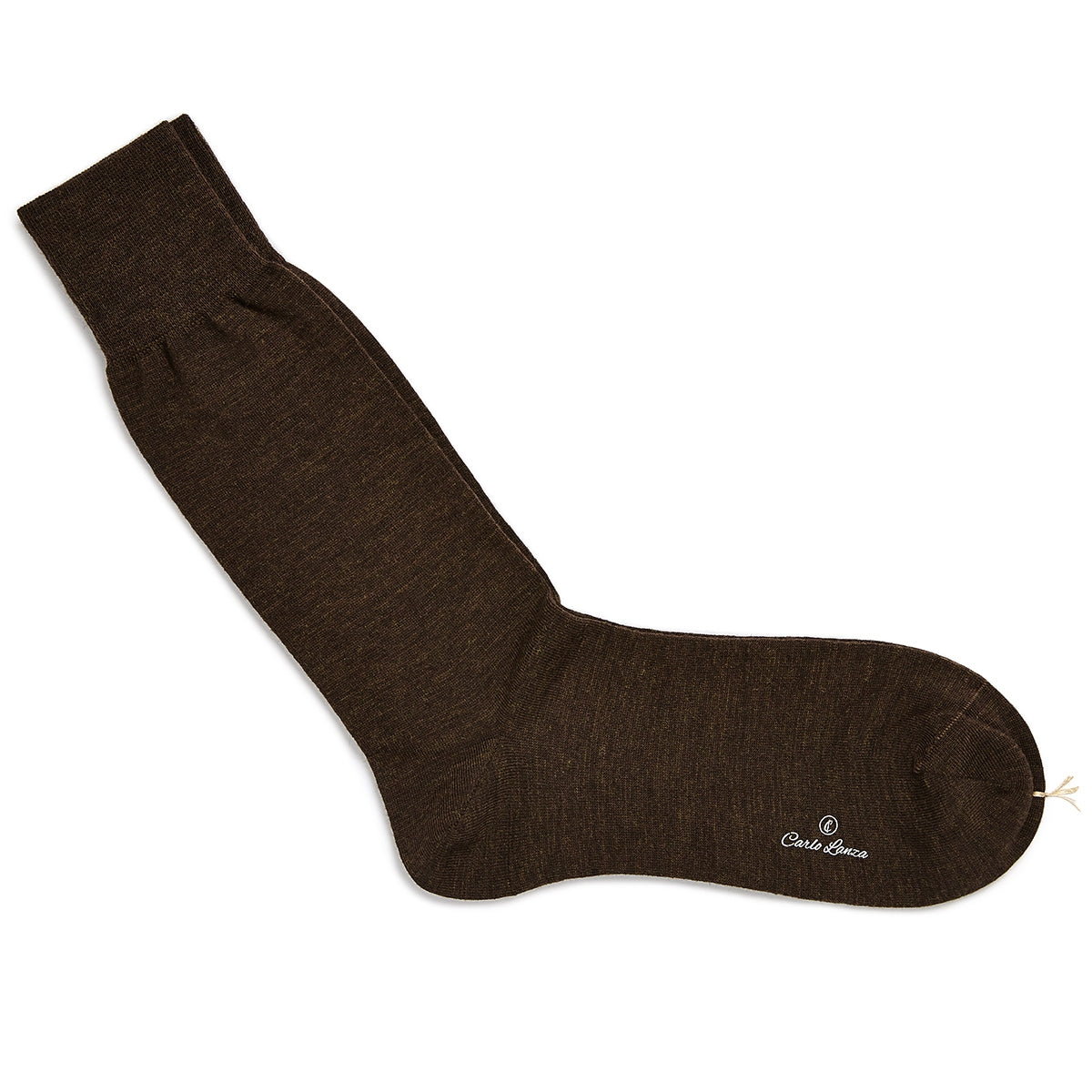 Moške nogavice iz merino volne – Terra | Rjava