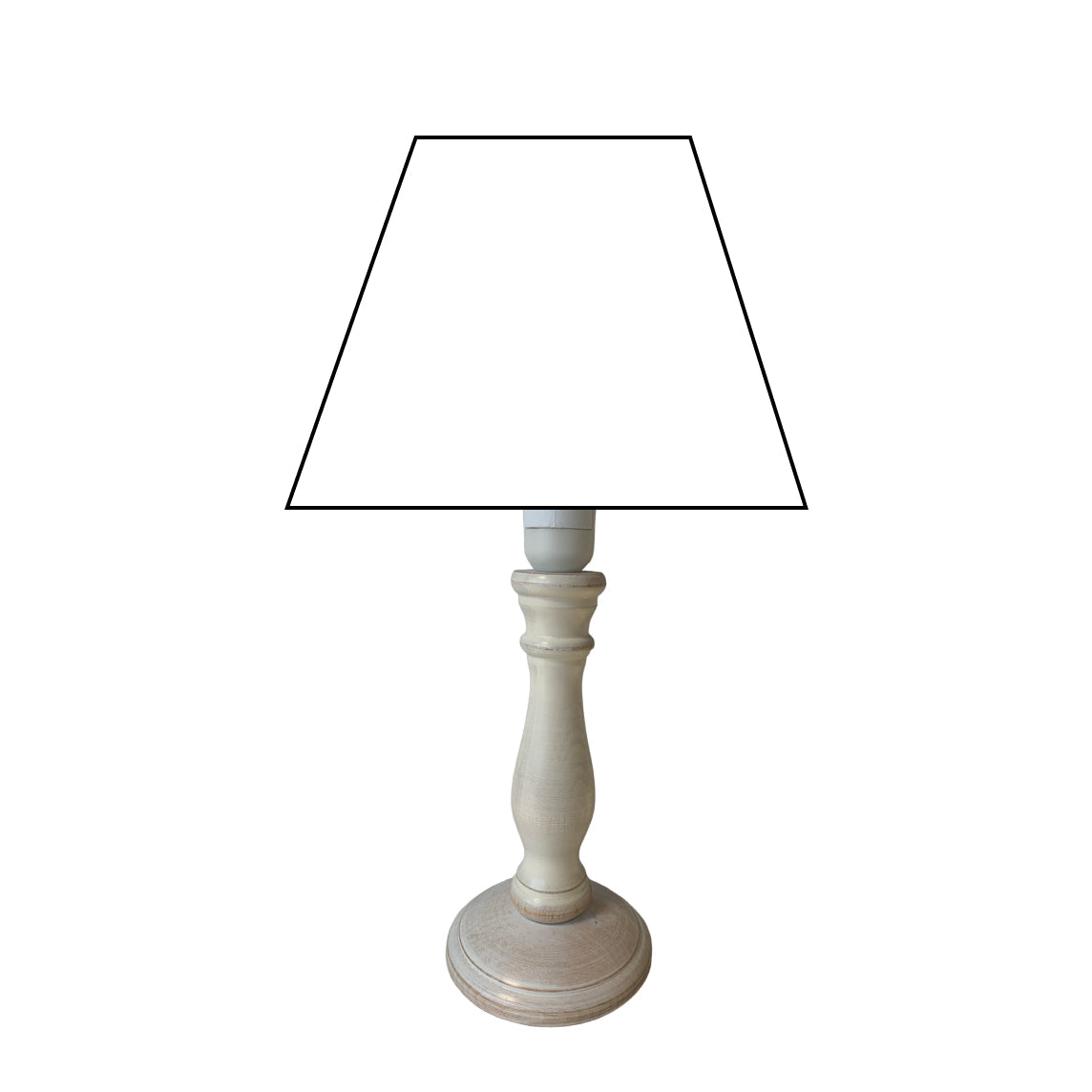 Various Lamp Base Tina - Cream - E14 - 22 or 28 cm - Timeless & Elegant by Various