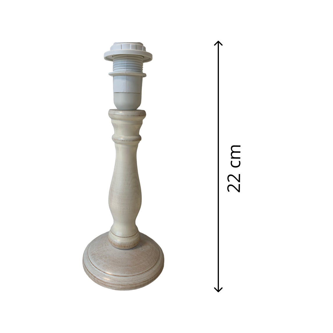 Various Lamp Base Tina - Cream - E14 - 22 or 28 cm - Timeless & Elegant by Various