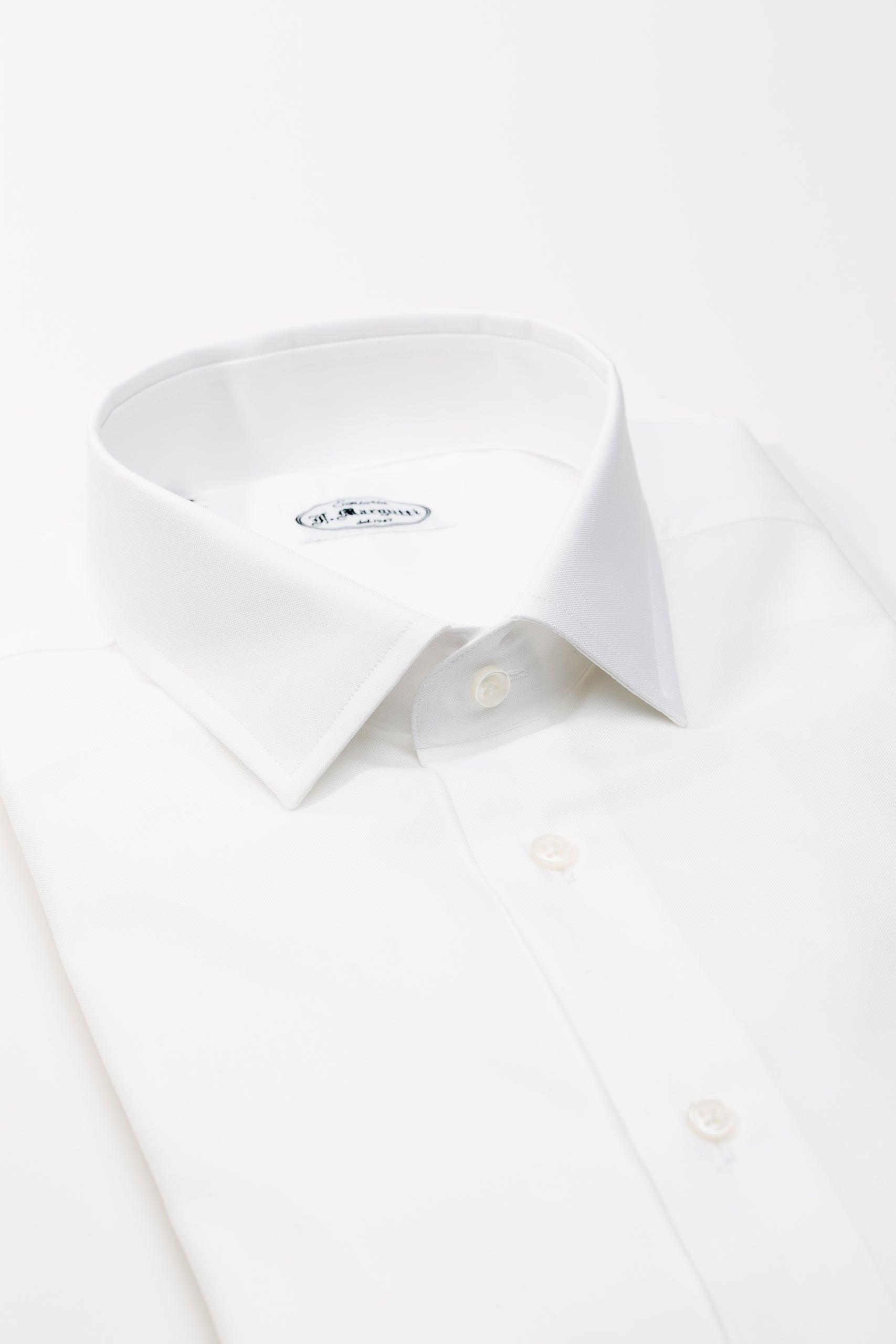 Thomas Mason White Oxford Shirt