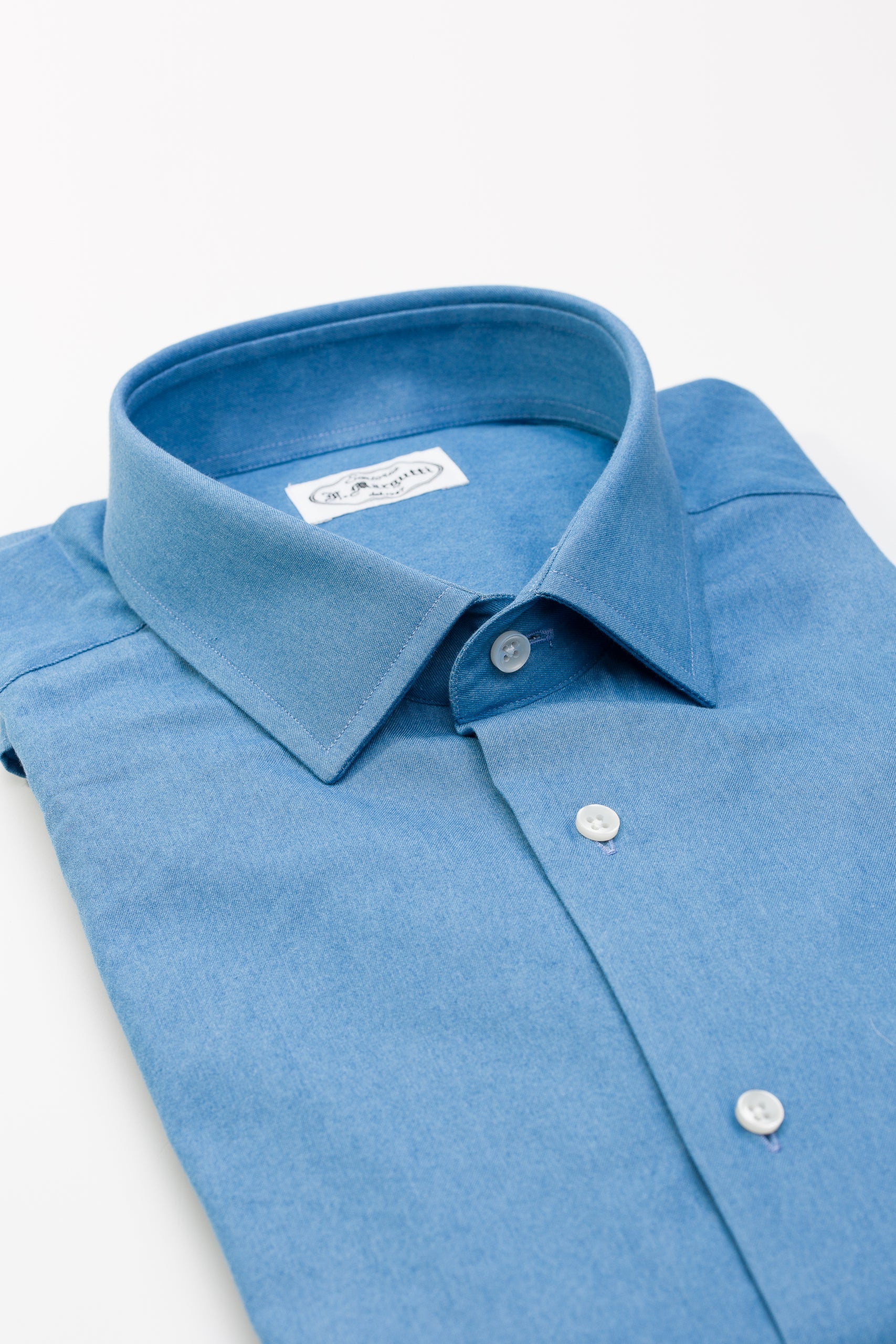 Thomas Mason Denim Shirt 100% Cotton