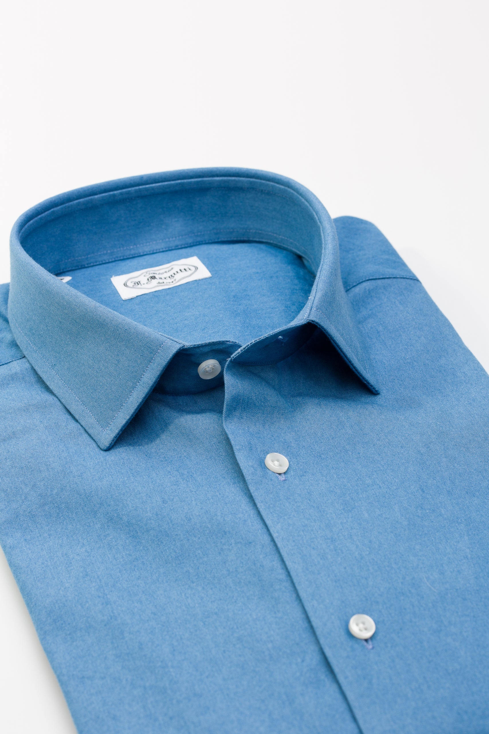 Thomas Mason Denim Shirt 100% Cotton