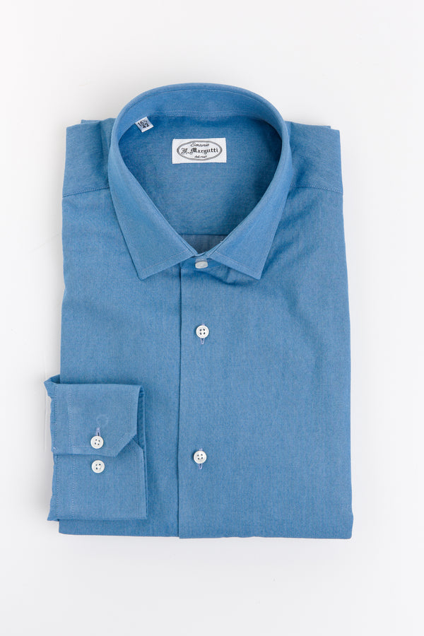 Thomas Mason Denim Shirt 100% Cotton
