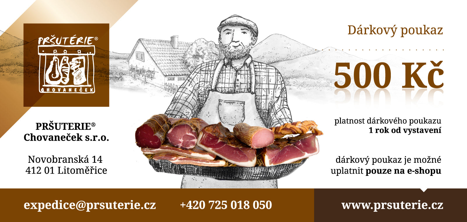 Gift Voucher 500 CZK