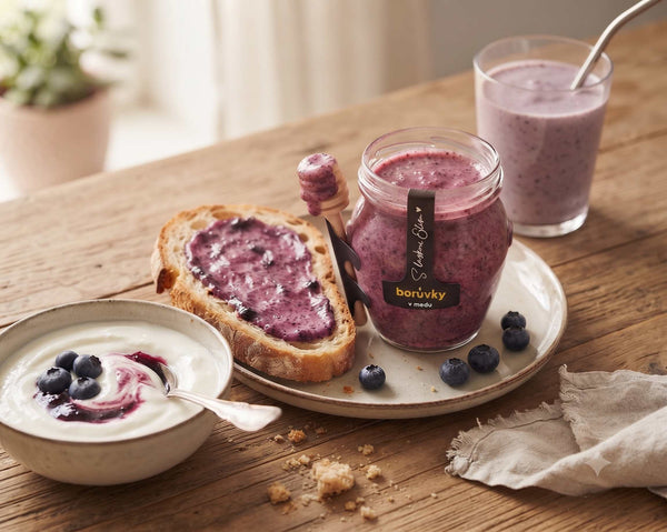 Gift Honey with Blueberries Elisa 250 g