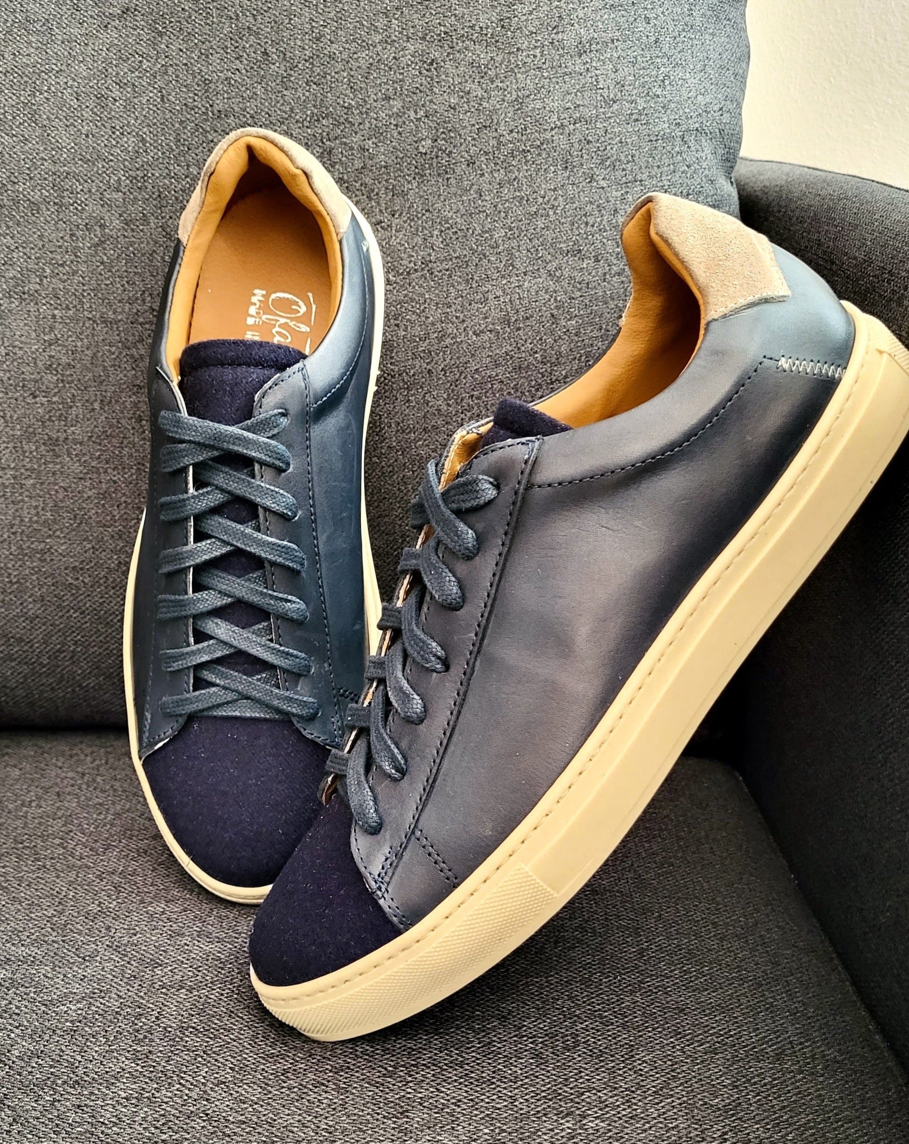 GALLIPOLI - Navy Leather