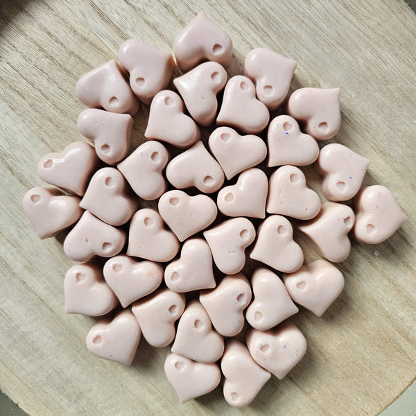 Sandalwood Hearts, 3 pcs