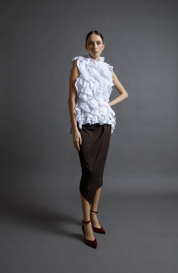 TOP COUTURE IN POPLINE