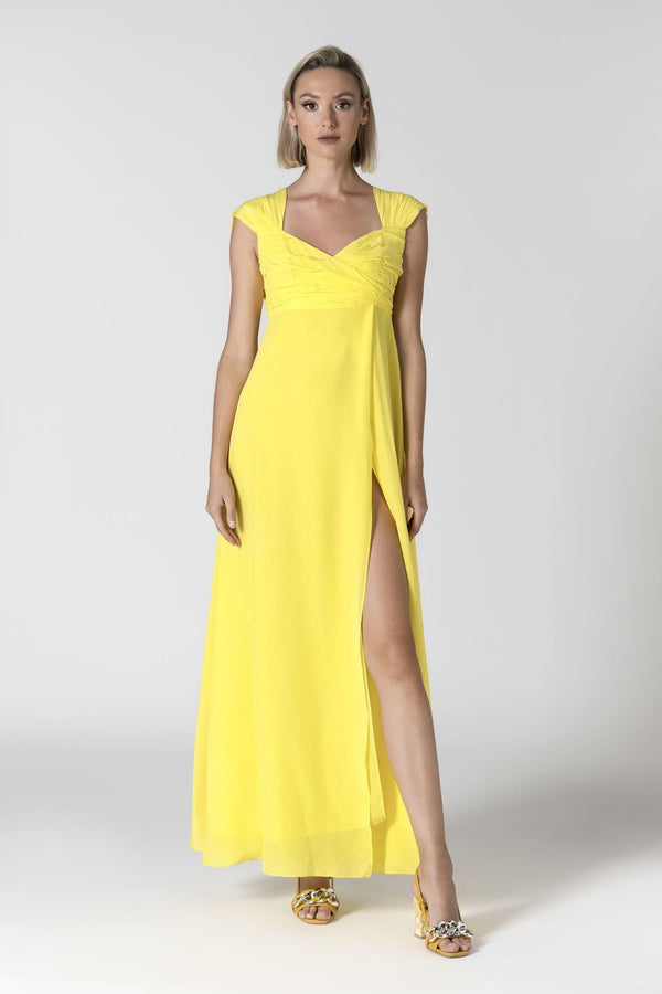 Cameron Teometric Yellow Sandal
