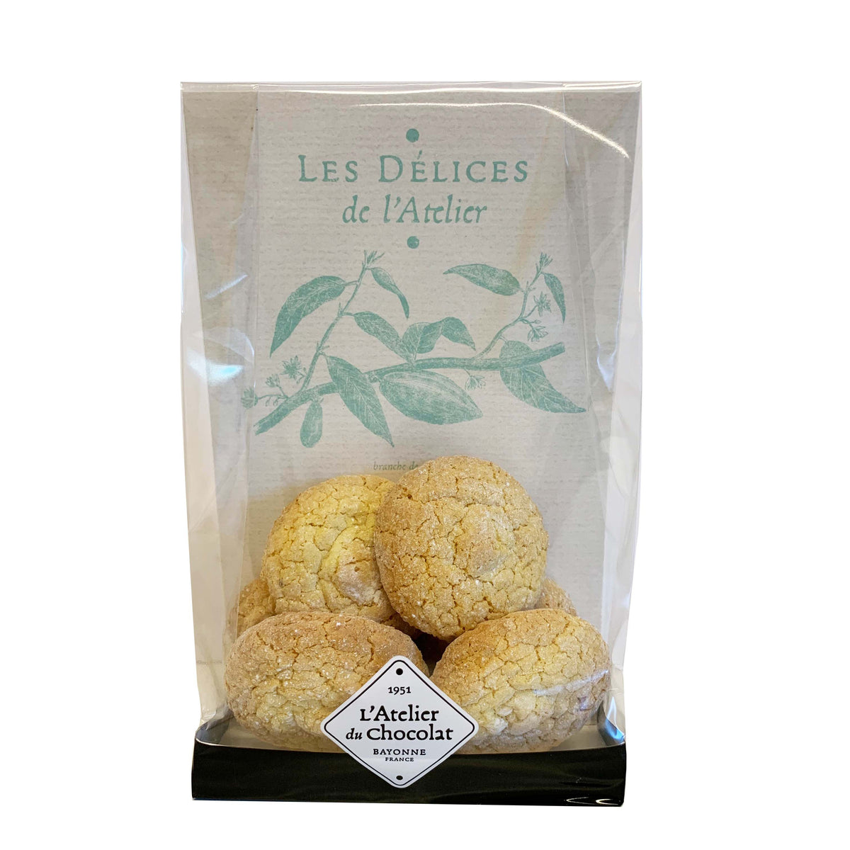 Basque lemon macarons