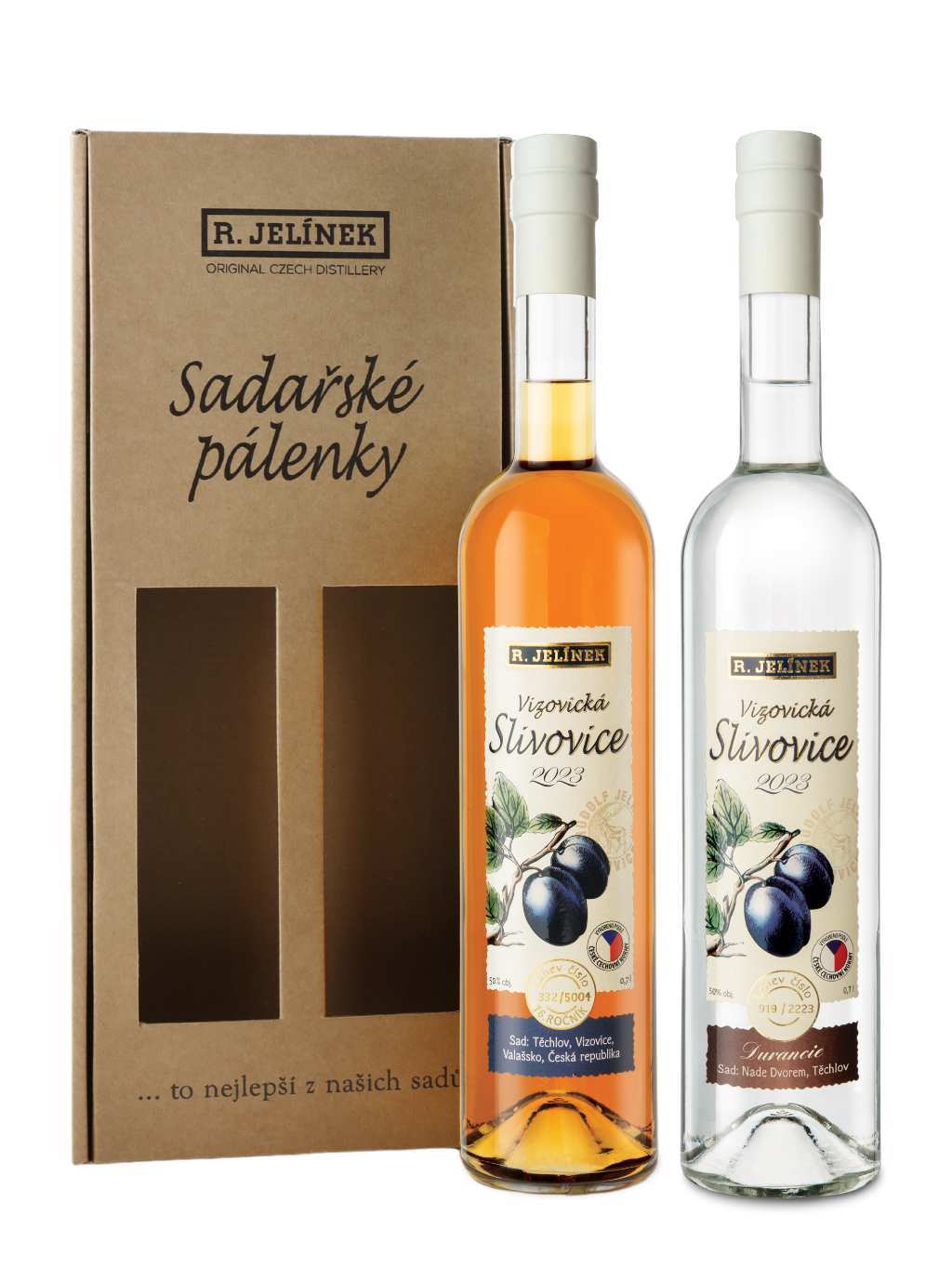 Gift Packaging of Vizovice Plum Brandy 2023