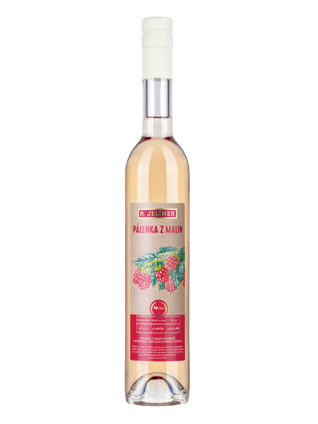 Raspberry Distillate 2024 from Barrel 41.5% 0.5l
