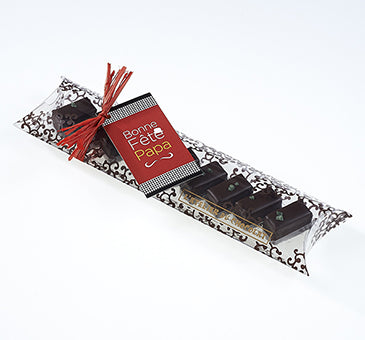 Mint Stick Bars with Dark Chocolate Coating