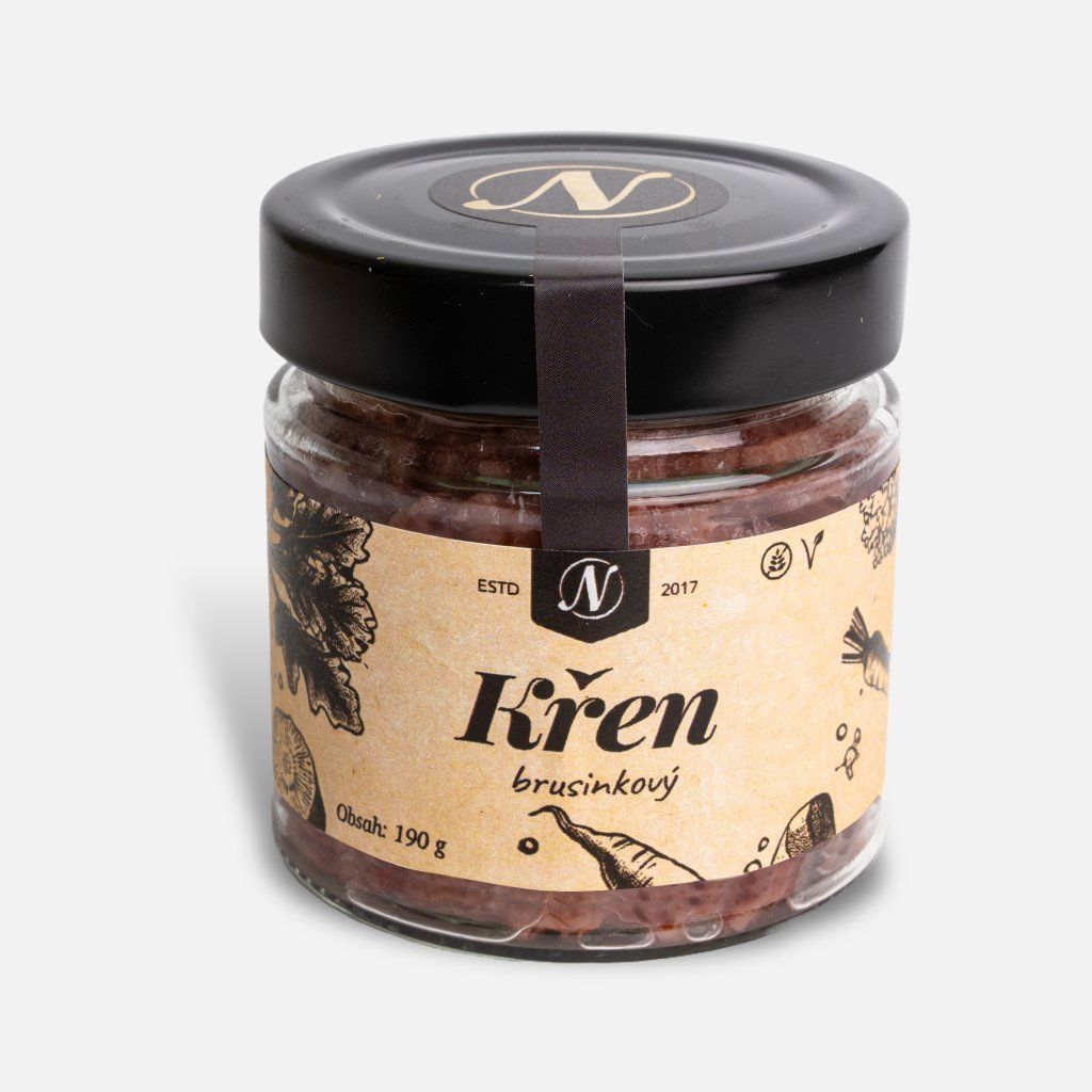 Horseradish with Cranberries 190 g
