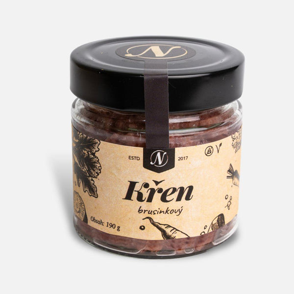 Horseradish with Cranberries 190 g