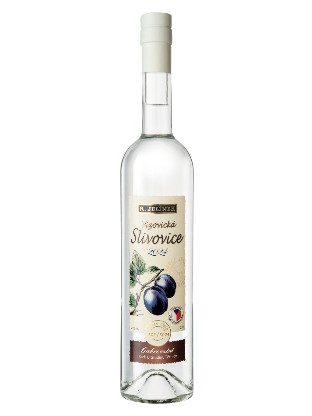 Vizovice Plum Brandy 2024 Gabrovská 50% 0.7l