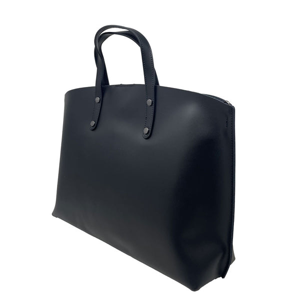 Large women's leather bag - 47x30x14 cm - 2094