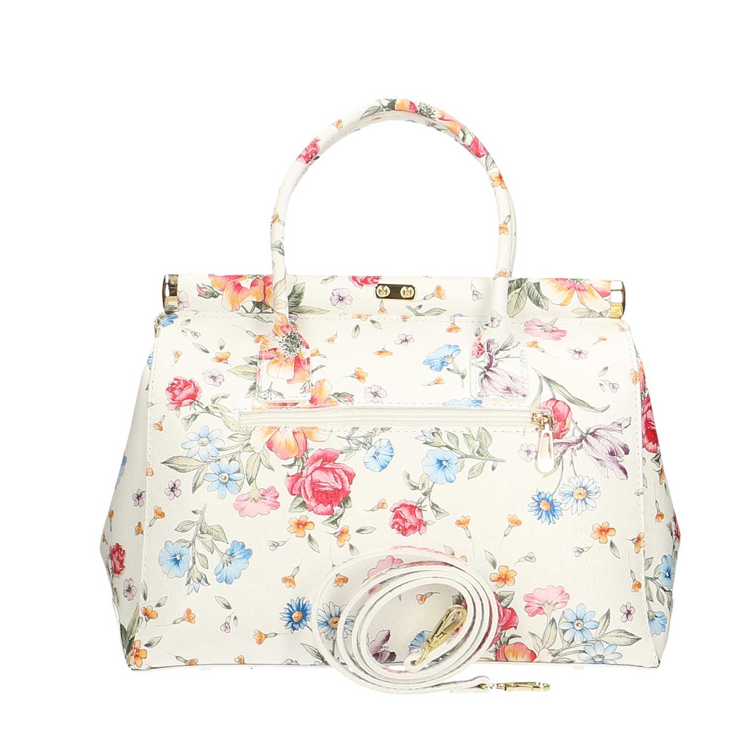 Borsa a mano da Donna Bauletto Fantasia Floreale - Firenze 2096.