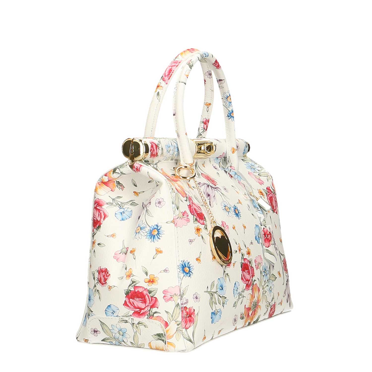 Borsa a mano da Donna Bauletto Fantasia Floreale - Firenze 2096.