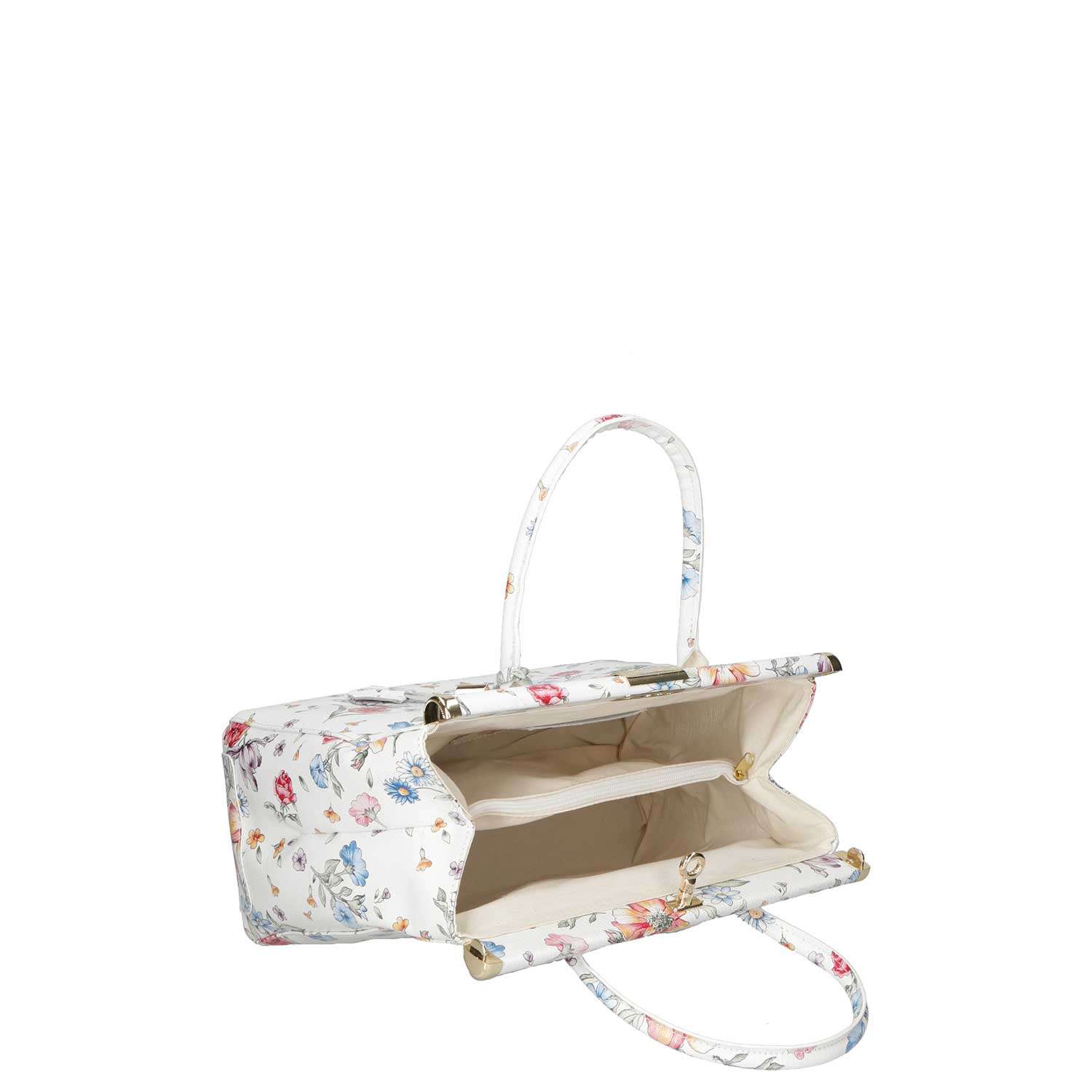 Borsa a mano da Donna Bauletto Fantasia Floreale - Firenze 2096.