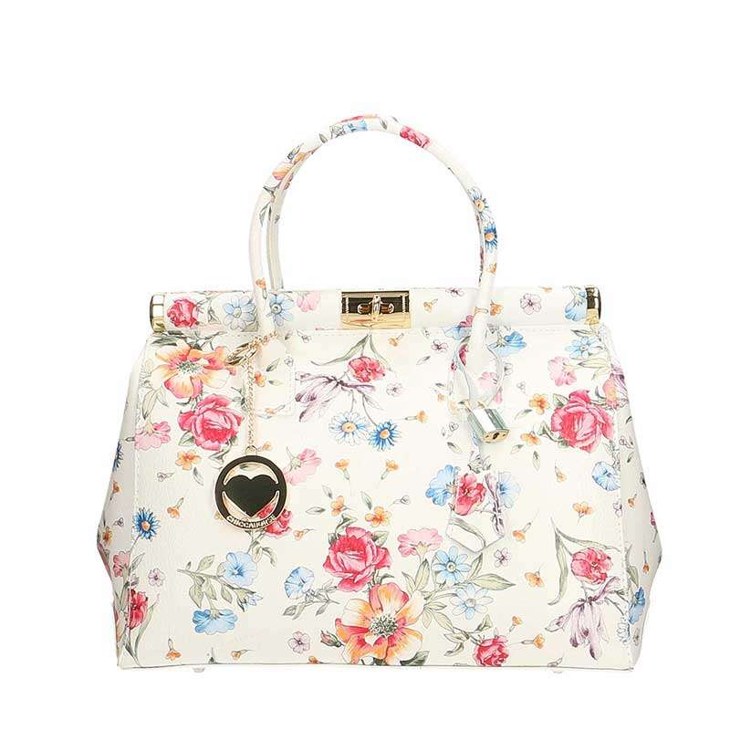 Borsa a mano da Donna Bauletto Fantasia Floreale - Firenze 2096.