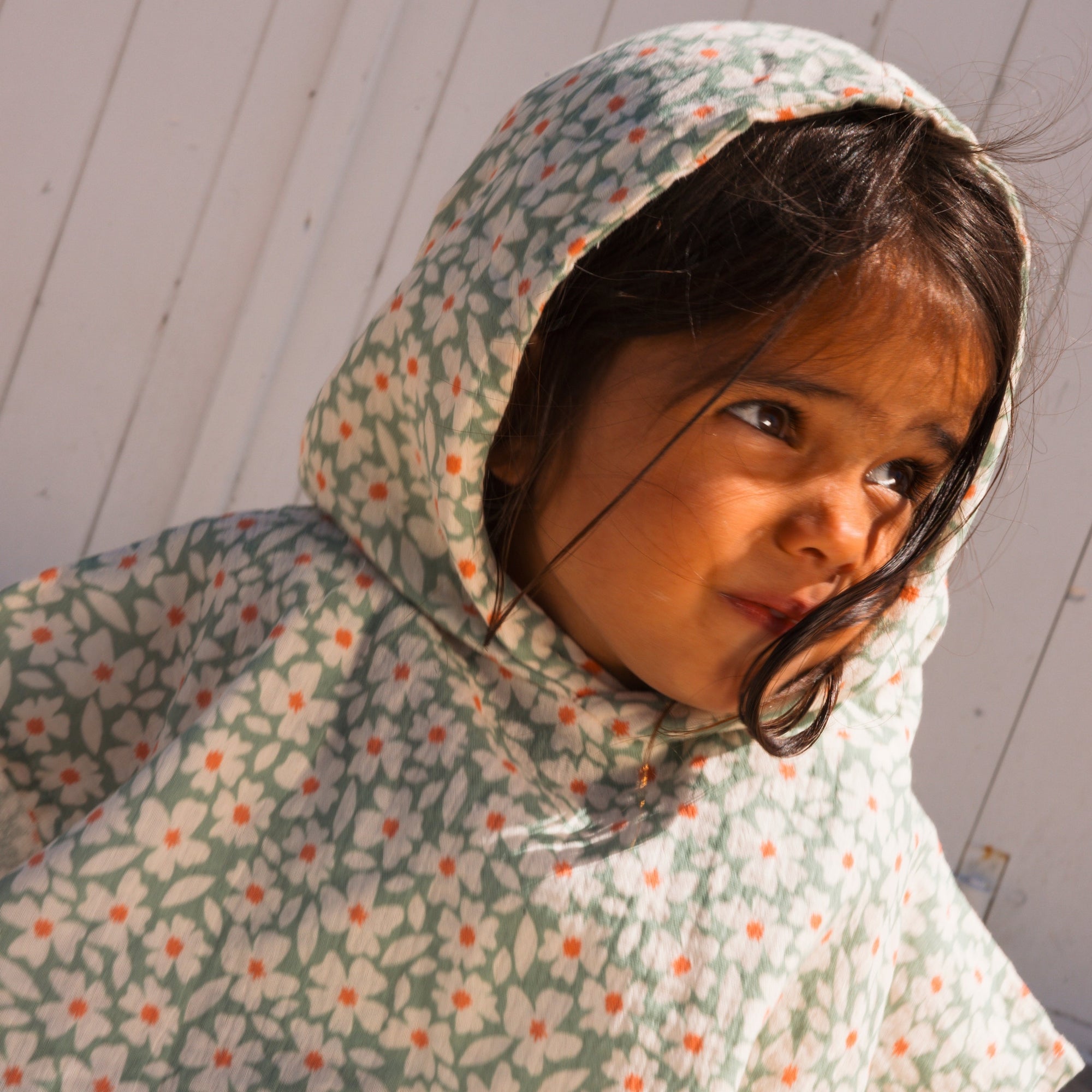 Florish | Green Hydrophilic Beach Poncho 50 x 50 cm