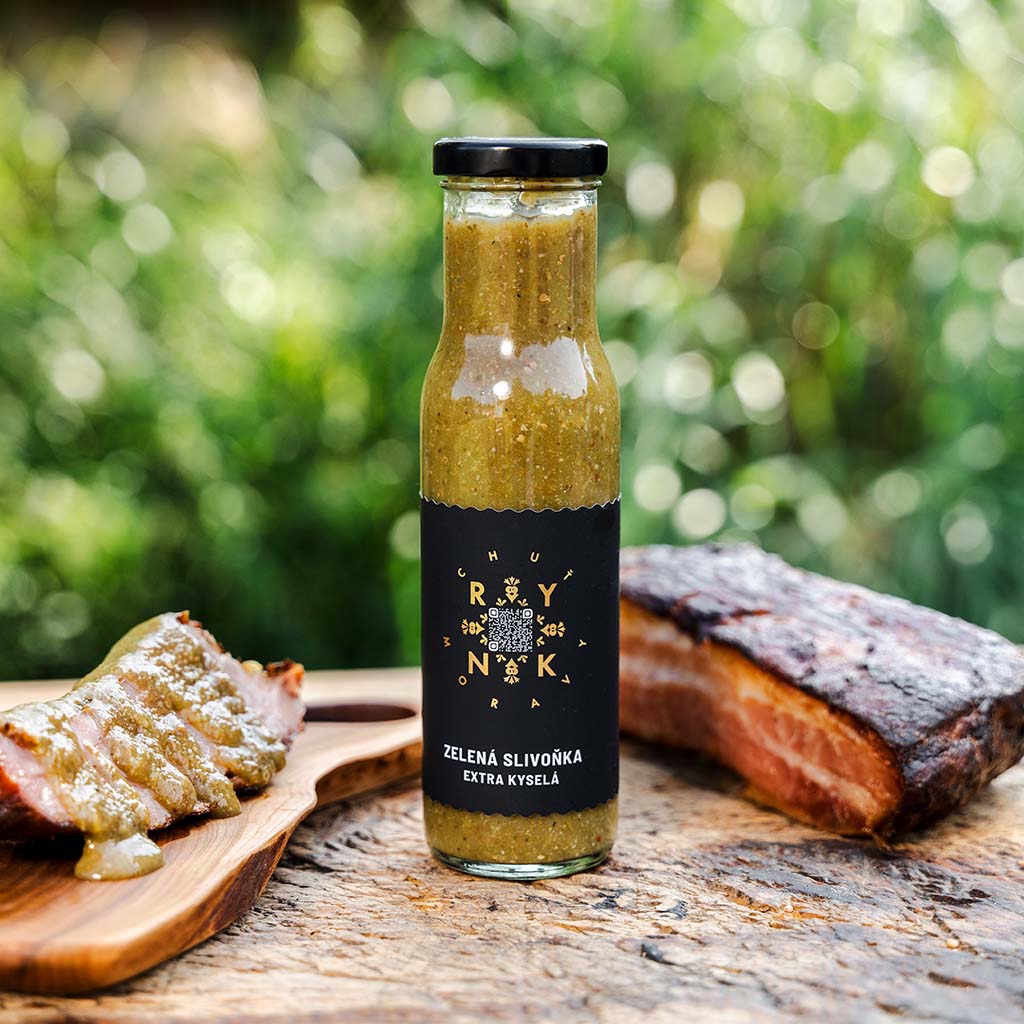 Green PLUM SAUCE - extra sour RYNK