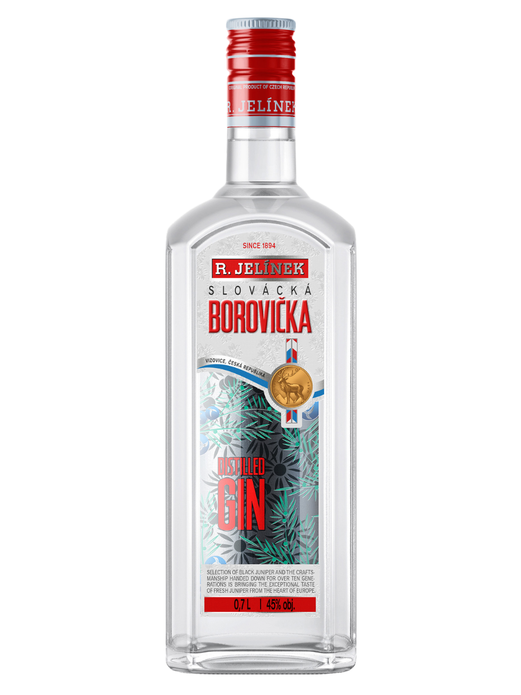 Slovácká Borovička 45% 0.7l