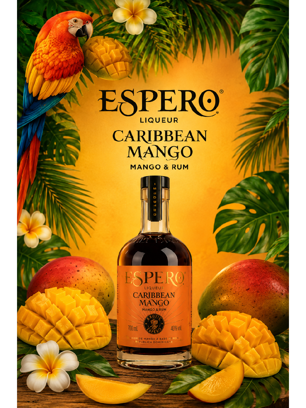 Espero Caribbean Mango 40% 0.7l