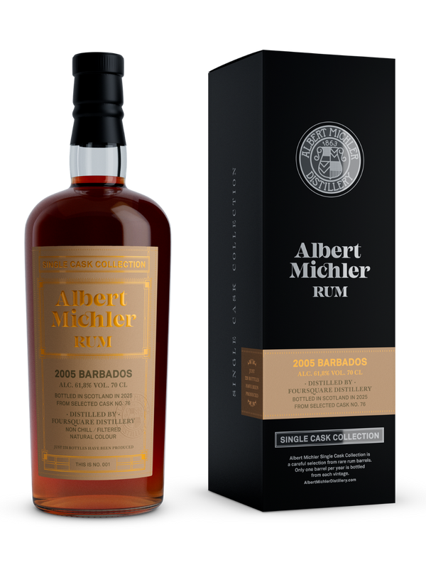 Albert Michler Single Cask Barbados 2005 61,8% 0,7l