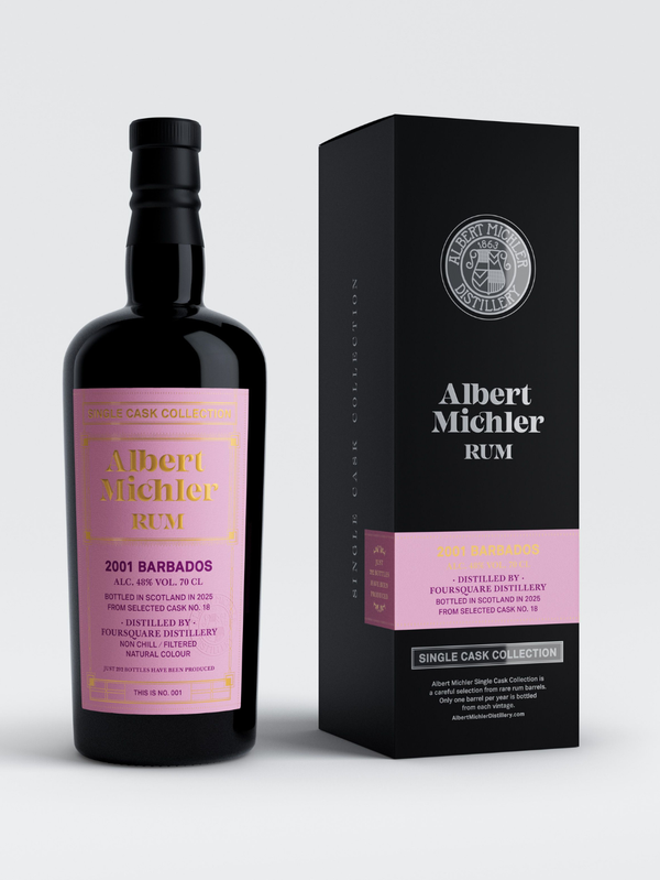 Albert Michler Single Cask Barbados 2001 48% 0.7l