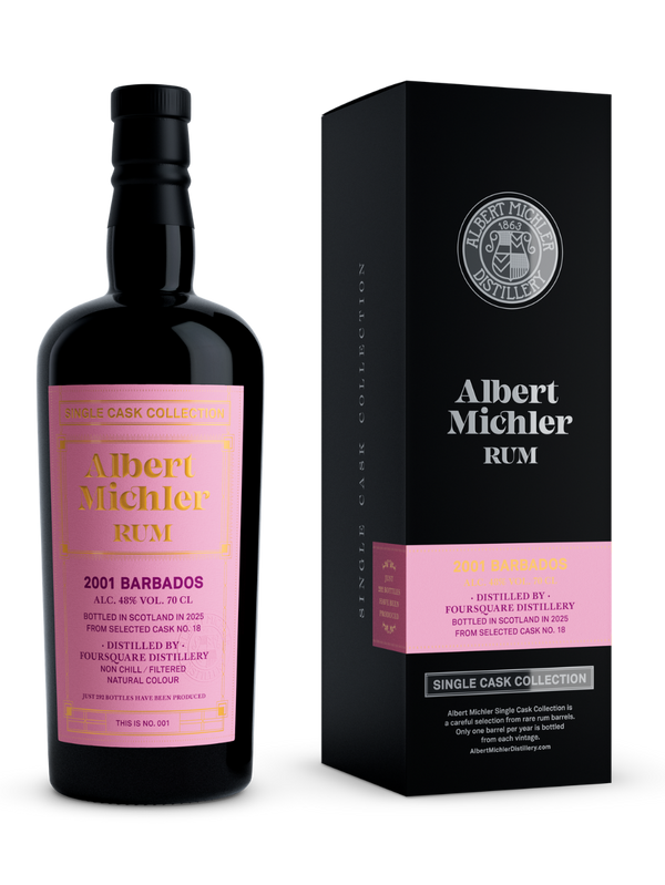 Albert Michler Single Cask Barbados 2001 48% 0.7l