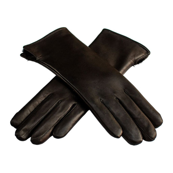 Warm Women's Gloves with Rabbit Lining