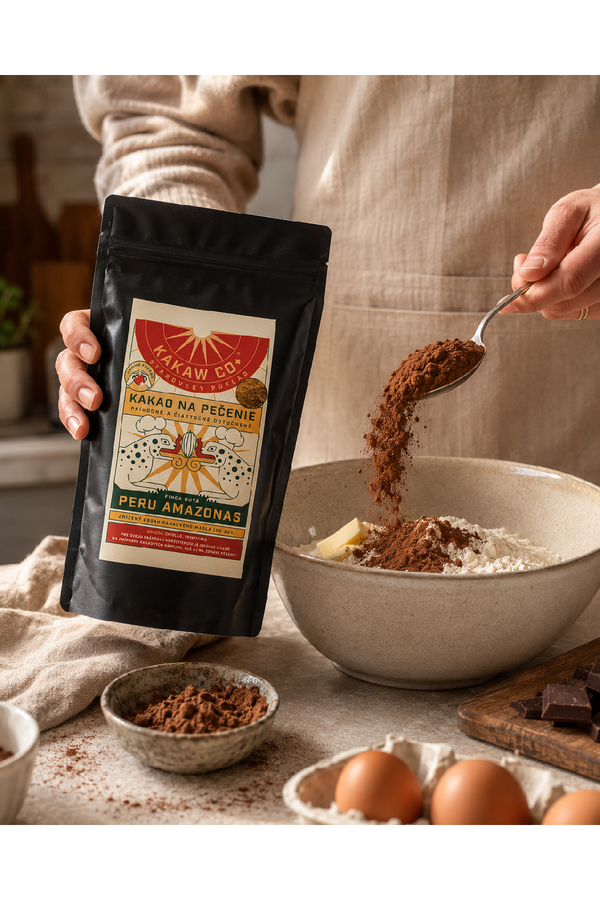 Naravni pekovski kakav Peru Teža: 100 g