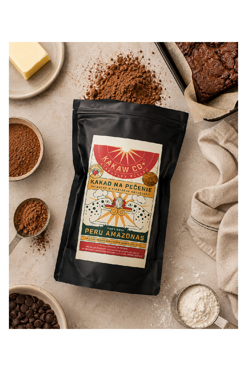 Naravni pekovski kakav Peru Teža: 100 g