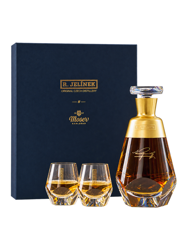 R. JELÍNEK & Moser set 2026 45% 0.7l Bottle number: 102