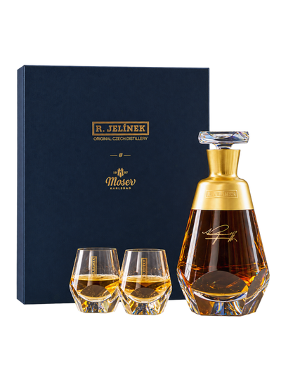 R. JELÍNEK & Moser set 2026 45% 0.7l Bottle number: 52