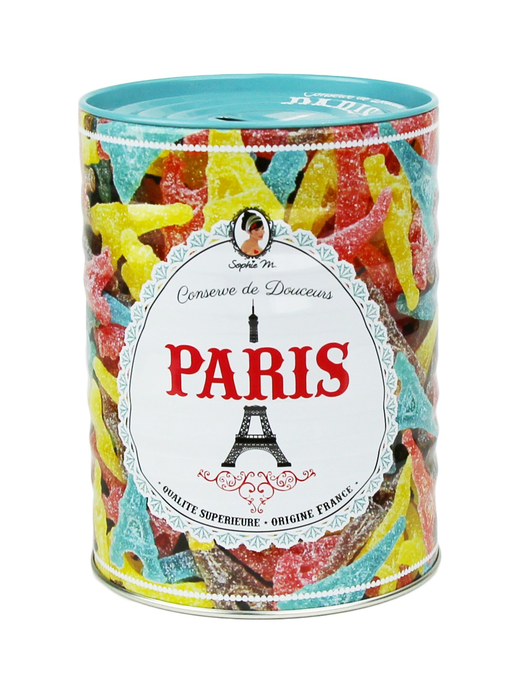 Conserve acidulés, Tour eiffel, 200g