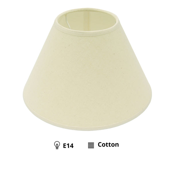 Različiti gornji sjenilo – Ø 16 cm - Krem, svijetlosmeđa, prirodna, crvena i bijela - E14