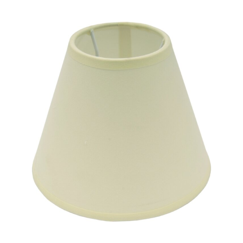 Various Top Lampshade – Ø14 or 16 cm - Cream - Cotton - Clip-On