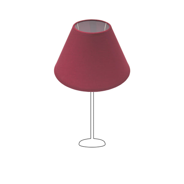 Various Top Lampshade – Ø16 or Ø20 cm - Red - E14/E27