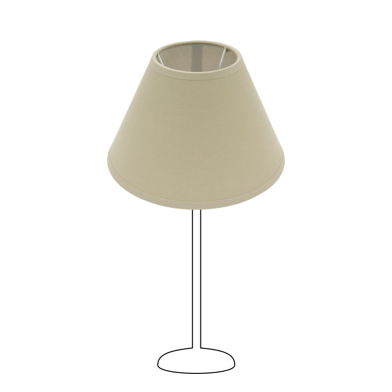 Various Top Lampshade – Ø 16 cm - Cream, Light Brown, Natural, Red & White - E14