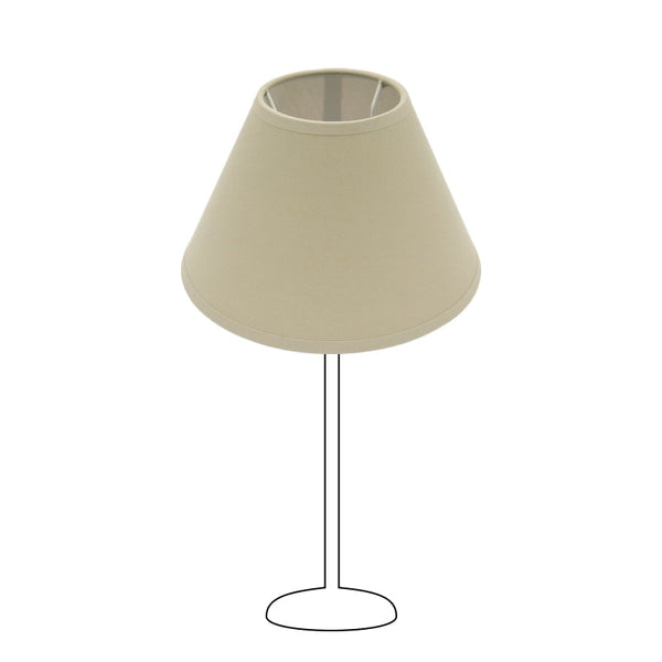 Various Top Lampshade – Ø 16 cm - Cream, Light Brown, Natural, Red & White - E14