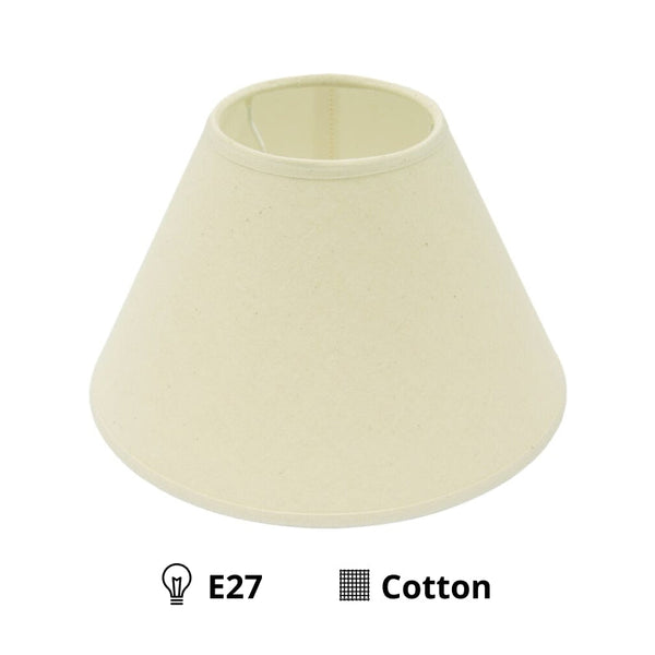 Različiti gornji sjenilo – Ø 16 cm - Krem, svijetlosmeđa, prirodna, crvena i bijela - E14