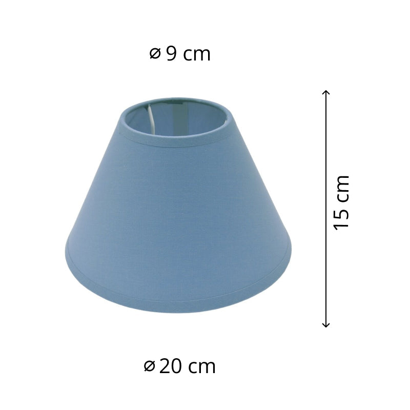 Various Top Lampshade – Ø20 cm - Blue - E27