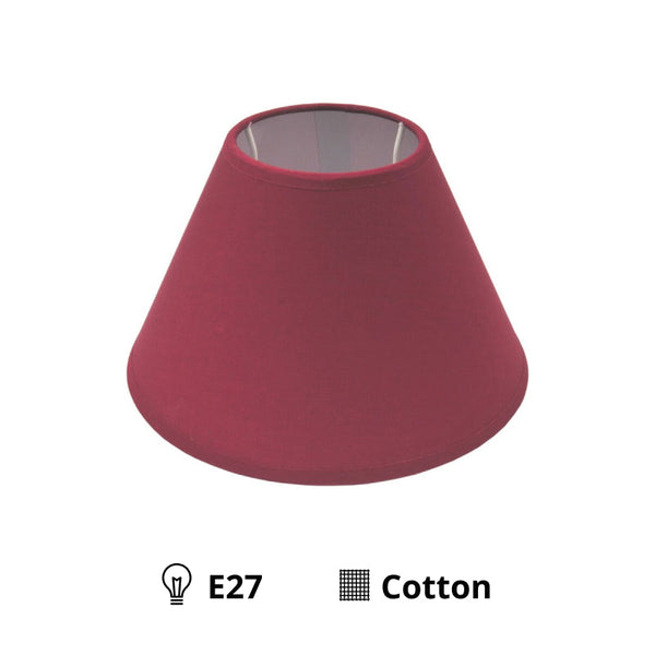 Various Top Lampshade – Ø16 or Ø20 cm - Red - E14/E27