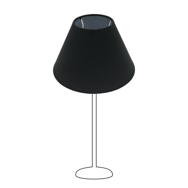 Various Lampshade - Top - Ø20 cm - Black - Cotton - E27