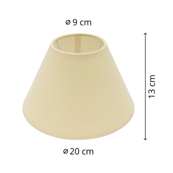 Various Top Lampshade – Ø20 cm - Beige - E27