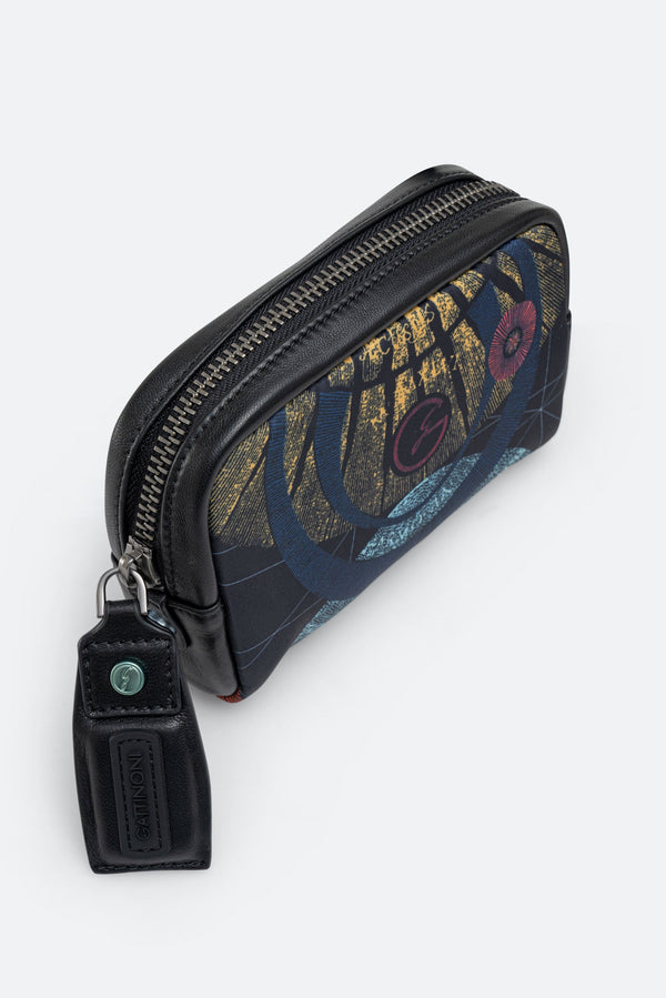 Petite trousse de beauté Planetarium noire